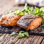 Grilled Salmon & Sesame Seeds Recipe