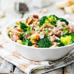 Broccoli Chickpea Red Rice Salad Recipe