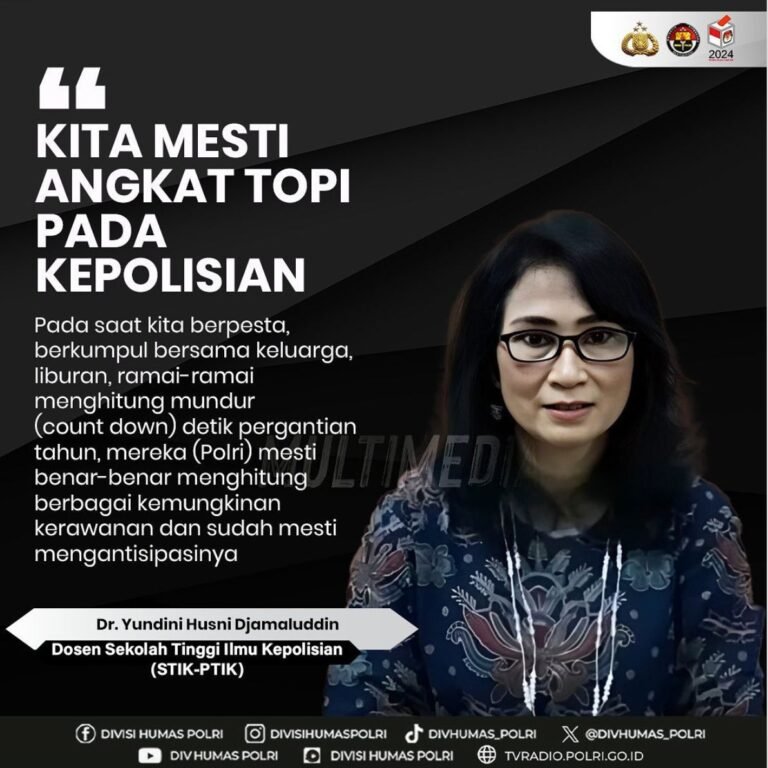 Dosen STIK ‘Angkat Topi’ pada Polri atas Pengamanan Libur Nataru di Tengah Keterbatasan Dosen STIK ‘Angkat Topi’ pada Polri atas Pengamanan Libur Nataru di Tengah Keterbatasan