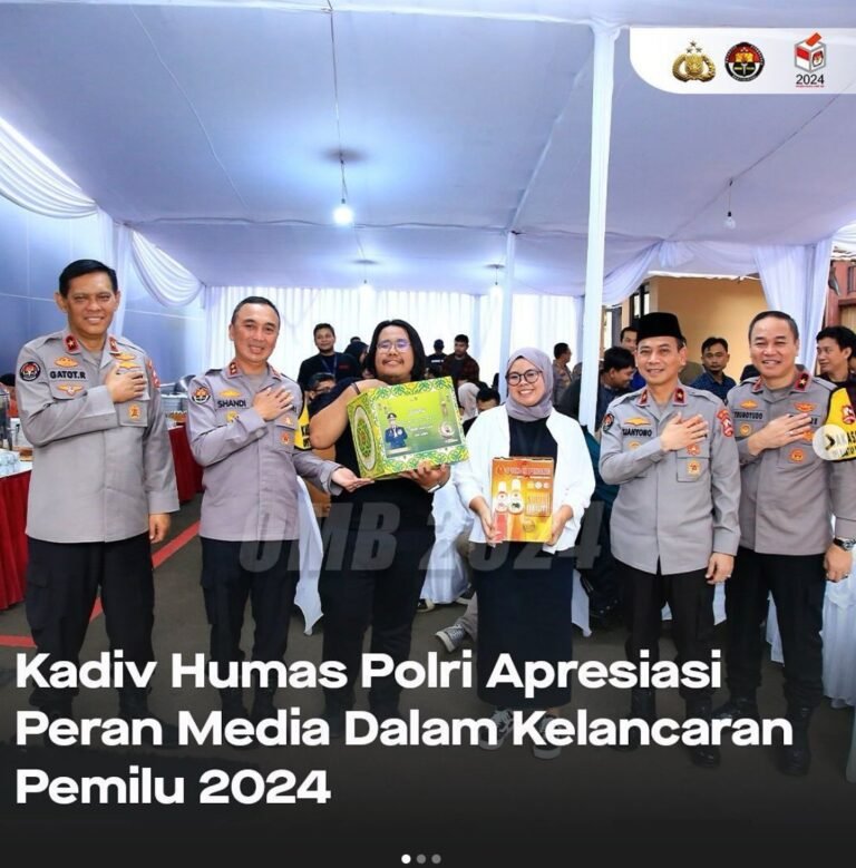 Kadiv Humas Polri Apresiasi Peran Media Sukseskan Agenda Nasional-Internasional Kadiv Humas Polri Apresiasi Peran Media Sukseskan Agenda Nasional-Internasional