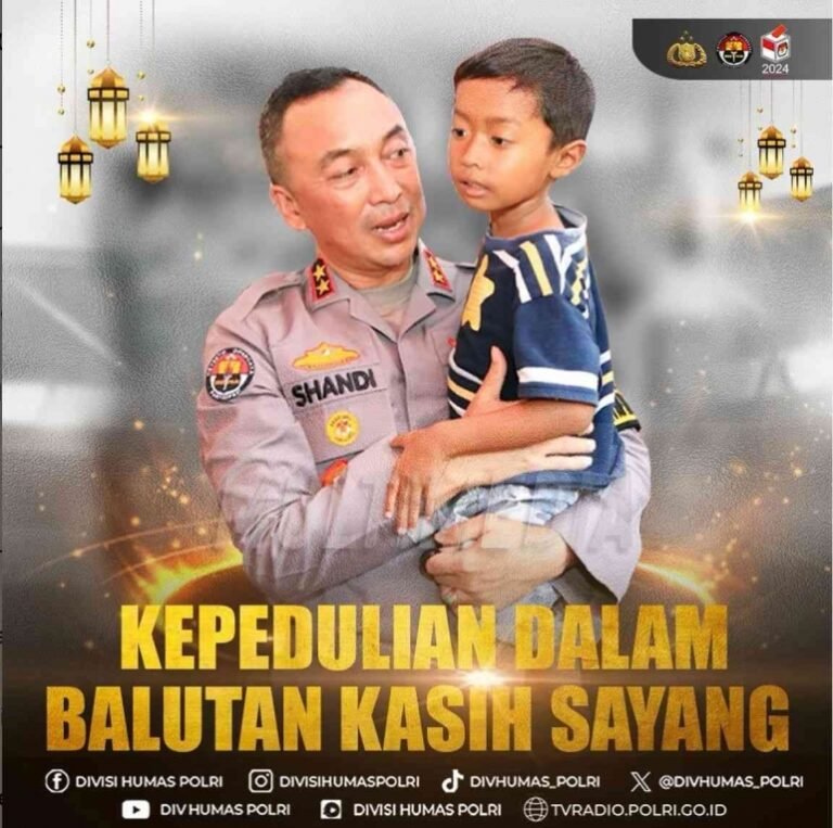 Berita Polisi News : Sebuah Potret Kepedulian Kadiv Humas Polri Dalam Balutan Kasih Sayang
