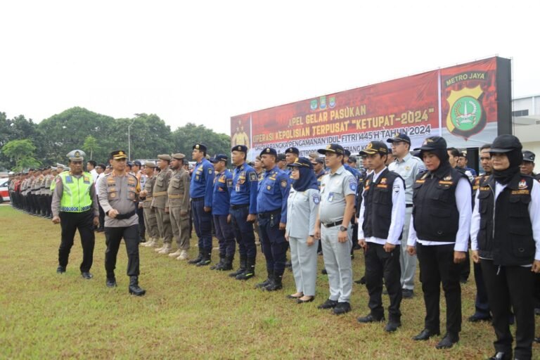 Pengamanan Idul Fitri 2024, Polres Metro Tangerang Kota Siagakan 1.416 Petugas Gabungan Pengamanan Idul Fitri 2024, Polres Metro Tangerang Kota Siagakan 1.416 Petugas Gabungan