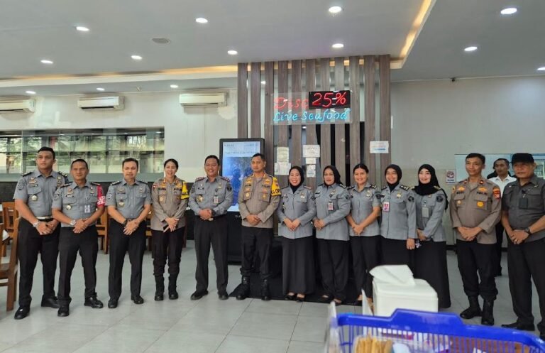 Lapas Perempuan Tangerang Hadiri Giat Bersama Polres Metro Tangerang Kota
