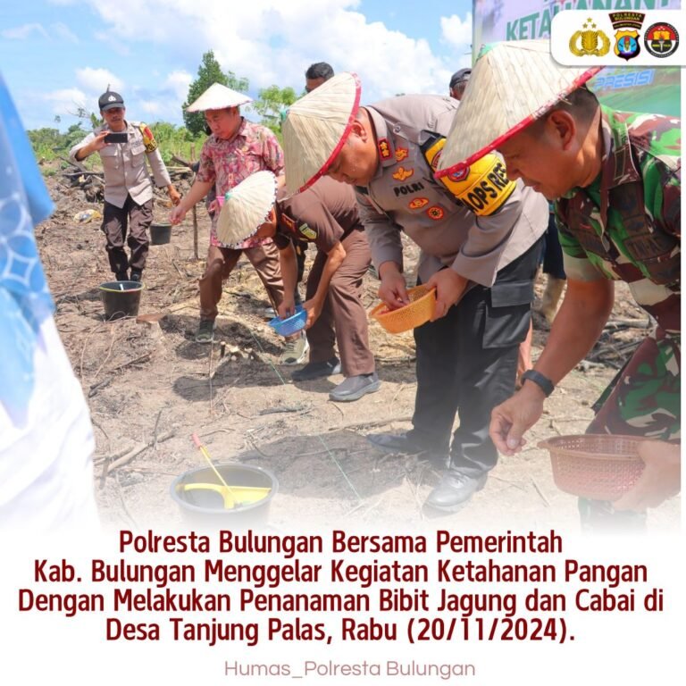 Polresta Bulungan Dukung Program Asta Cita yang Dicanangkan Presiden RI Polresta Bulungan Dukung Program Asta Cita yang Dicanangkan Presiden RI
